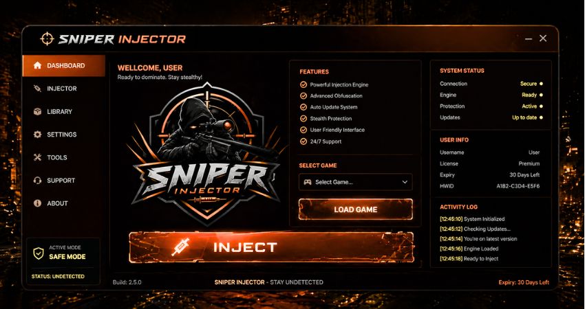 Sniper Gaming injector