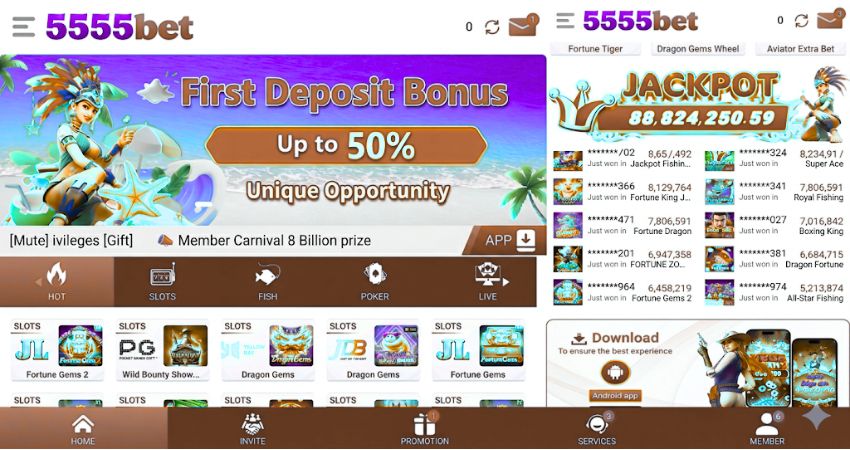 5555bet game